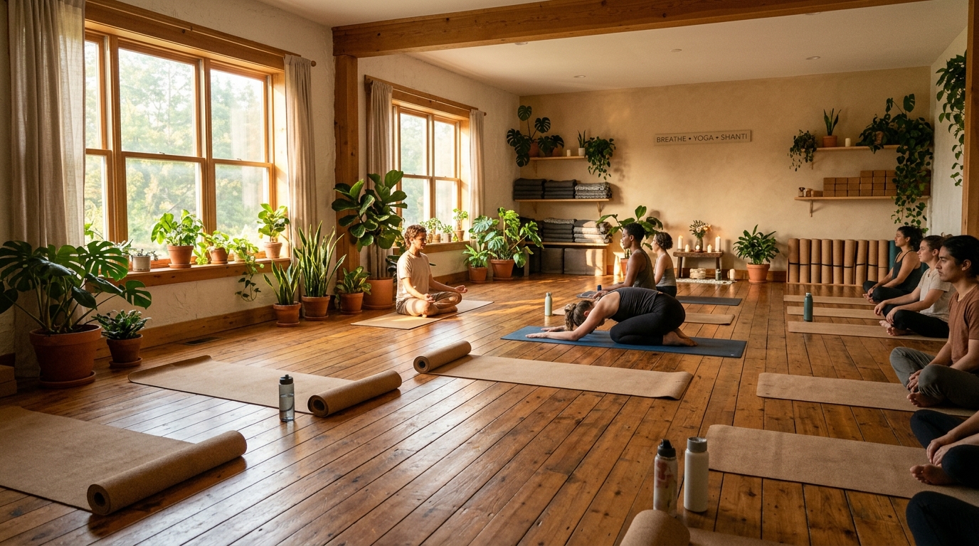 Studio jogi o poranku